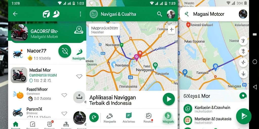 Tampilan antarmuka GACOR78 dengan fitur navigasi motor yang responsif.