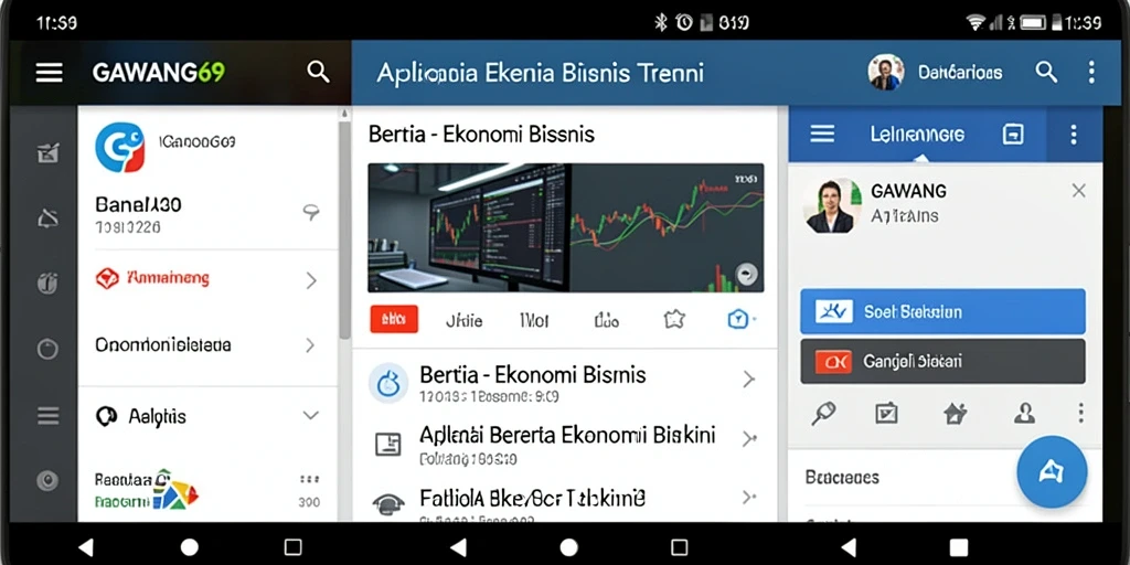 Antarmuka GAWANG69 menampilkan berita ekonomi terkini dengan jelas dan menarik.