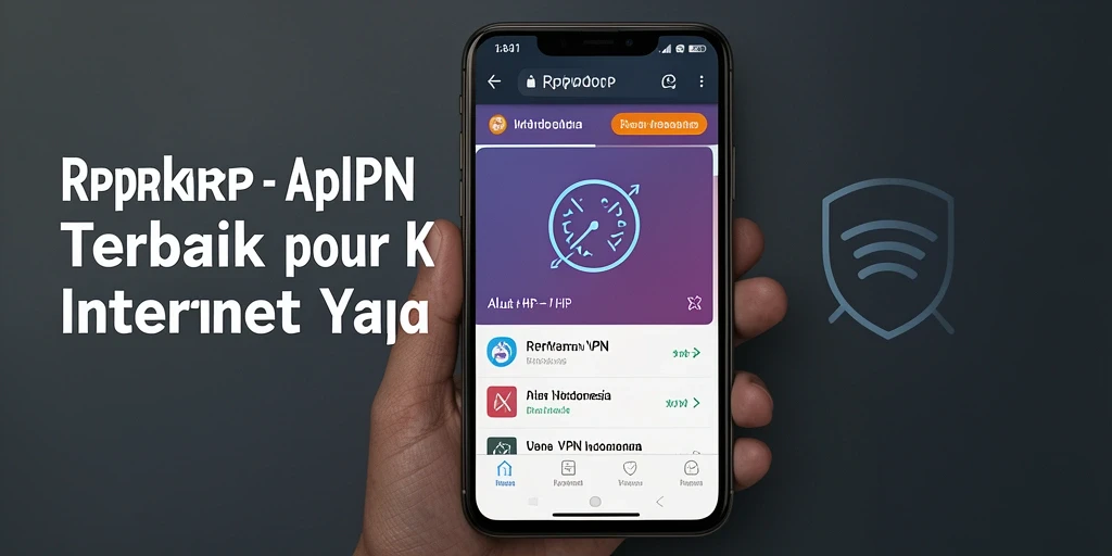 Tampilan antarmuka RPRPRP yang ramah pengguna untuk VPN Indonesia.
