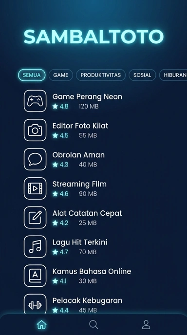 Sambaltoto – Pusat Akses Aplikasi Populer & Kanal Uji Terbaik Indonesia